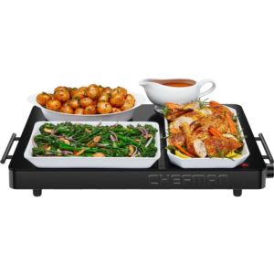 ChefMan+FamilySized+Glass+Top+Warming+Tray