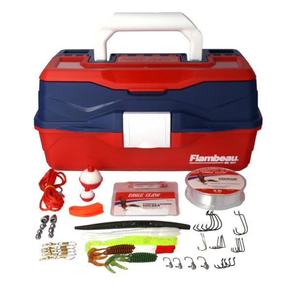 55 Pieece Go Fish Tackle Box Kit