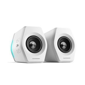 G2000+2.0+RGB+Bluetooth+Gaming+Speakers+-+Set+of+2+White
