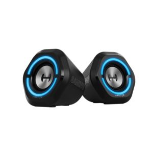 G1000+2.0+RGB+Bluetooth+Gaming+Speakers+-+Set+of+2+Black