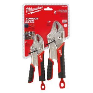 pc+Torque+Lock+Curved+Jaw+Locking+Pliers+Set