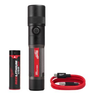 REDLITHIUM+USB+1100L+Twist+Focus+Flashlight