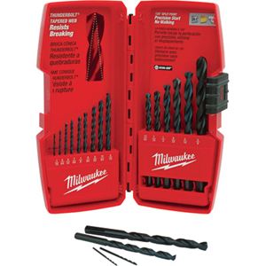 pc+Thunderbolt+Black+Oxide+Drill+Bit+Set