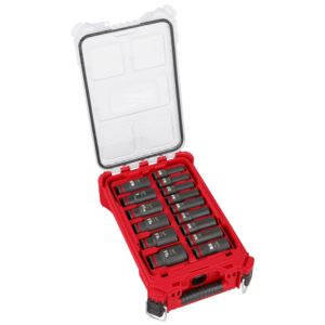 SHOCKWAVE+Impact+Duty+Socket+1%2F2%22+Drive+15pc+SAE+PACKOUT+Set