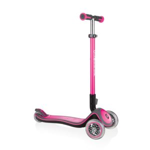 Elite+Deluxe+Foldable+3-Wheel+Youth+Scooter+Deep+Pink