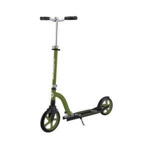 NL+230-205+Duo+Big+Wheel+Folding+Scooter+-+Ages+14%2B+Years+Khaki+Green