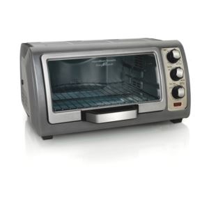 Slice+Easy+Reach+Convection+Toaster+Oven+Gray