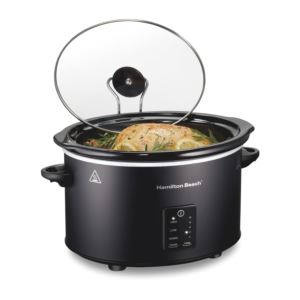 Easy+Serve+Programmable+5qt+Slow+Cooker+Black