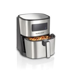 qt+Digital+Air+Fryer+WStainless+Accents