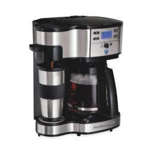 Way+Coffeemaker+w+Single+Serve+Carafe+Stainless