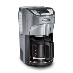 12+Cup+Professional+Programmable+Coffeemaker+Silver