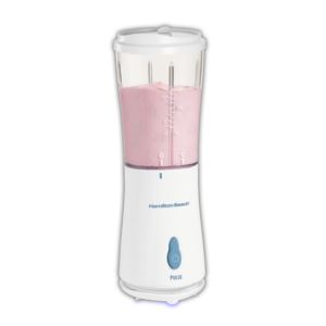 Single-Serve+Blender+with+Travel+Lid+White