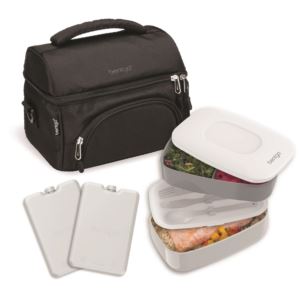Deluxe+4+Piece+Lunch+Set+Carbon+Black