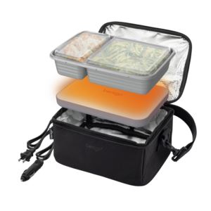 Heat+Electric+Lunch+Bag+Carbon+Black