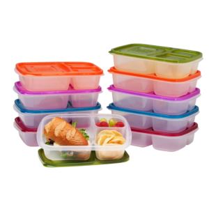 Easy+Lunchboxes+10pc+3+Compartment+Container+Set