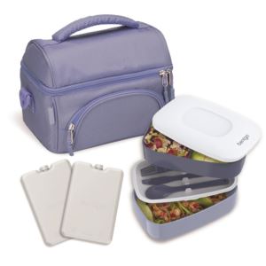Deluxe+4+Piece+Lunch+Set+Slate