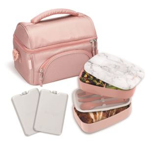 Deluxe+4+Piece+Lunch+Set+Blush