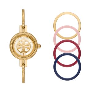 Ladies+Reva+Gold-Tone+Bangle+Watch+Gift+Set