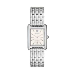 Ladies%27+Eleanor+Silver-Tone+Stainless+Steel+Watch+Cream+Dial