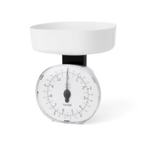 11lb+Mechanical+Food+Scale+White