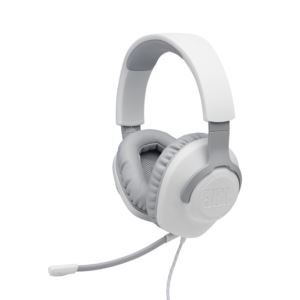 Quantum+100+Wired+Over-Ear+Gaming+Headset+w%2F+Detachable+Mic+White