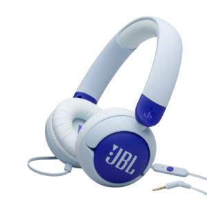 JUNIOR+Kid+Safe+Wired+OnEar+Headphones+Blue