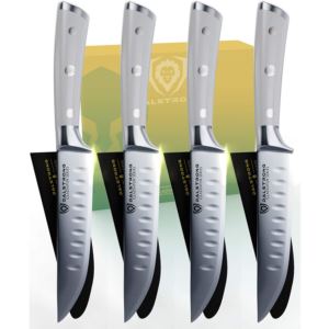 Dalstrong+4-Piece+Steak+Knife+Set+-+5%22+Blade+-+German+Steel+-+Gladiator+Series+-+NSF+Certified