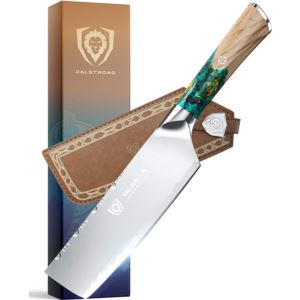 Dalstrong+7%22+Nakiri+Vegetable+Knife+-Valhalla+Series+-High+Carbon+Steel+-Resin+Handle-Leather+Sheath