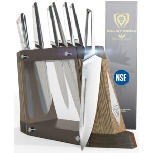 Dalstrong+8-Piece+Complete+Knife+Set+with+Storage+Block+-+German+Steel+-+Crusader+Series
