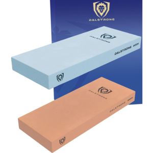 Dalstrong+Premium+Whetstone+Kit+-+%231000+%2F+%23400+Grit+Separate+Oversized+Stones