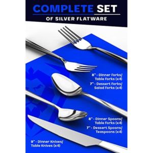 Dalstrong+-+20+Piece+Flatware+Cutlery+Set+-+Dinner+Knife+%26+Fork%2C+Dinner+Spoon%2C+Dessert+Fork+%26+Spoon