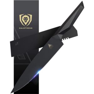 Dalstrong+9.5%22+Chef+Knife+-+Shadow+Black+Series+-+High+Carbon+Steel+-+Sheath+Included+-NSF+Certified