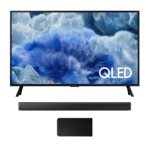 QLED+K+Samsung+Vision+AI+Smart+TV+w+ch+Soundbar+Subwoofer