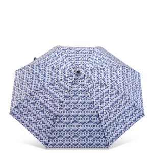 Umbrella+in+Navy+Batik+Print