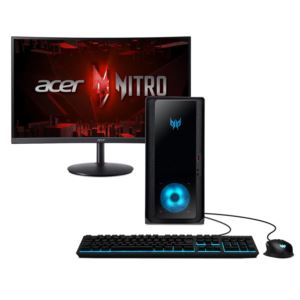 Predator+Orion+3000+Gaming+Desktop+PC+%2B+Nitro+27%22+Curved+Gaming+Monitor