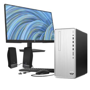 Pavilion+Desktop+PC+w%2F+23.8%22+HD+Monitor+and+speakers