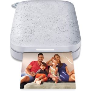 HP+Sprocket+Portable+2x3%22+Instant+Photo+Printer+%28Luna+Pearl%29%2C+Prints+From+iOS+or+Android+Devices