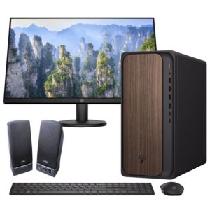 OmniDesk+Desktop+AI+Computer+%2B+27%22+Monitor+and+speakers