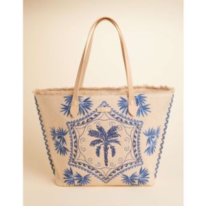 Beach+Tote+Ogeechee+Palm+Medallion