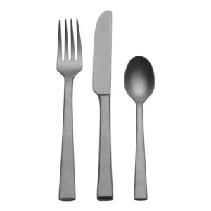 12pc+York+Stonewash+18%2F10+Flatware+Set