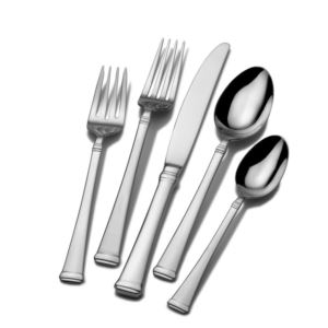 Harmony+45pc+18%2F10+Stainless+Steel+Flatware+Set
