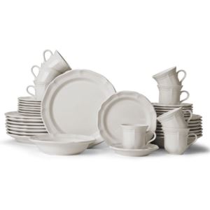 French+Countryside+40pc+Stoneware+Dinnerware+Set