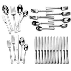 Harmony+65pc+18%2F10+Stainless+Steel+Flatware+Set
