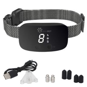 ANYPET+Humane+Rechargable+Dog+Barking+Collar+-+Black