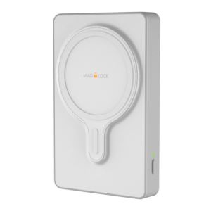 MAGLOCK+MagSafe+6000mAh+Power+Bank+White