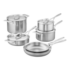 Industry+5-Ply+10pc+Stainless+Steel+Cookware+Set