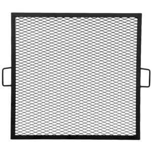 XMarks+Square+Fire+Pit+Cooking+Grill+Inch