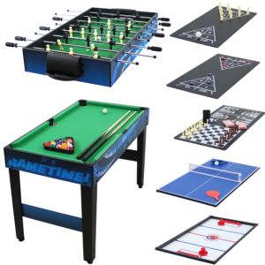 Sunnydaze+Multi+Game+in+Game+Table+Billiards+Foosball+Hockey+Pool