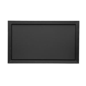 Magnetic+Wall+Chalkboard+with+Pine+Frame+Black