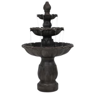 Sunnydaze+Tier+Classic+Tulip+Outdoor+Water+Fountain+Inch